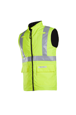 Sioen Bodywarmers Sidney  fluo-geel