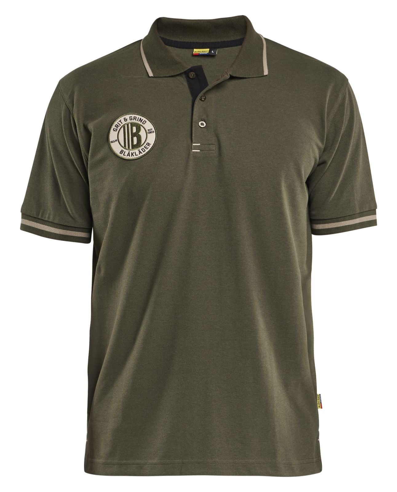 Blaklader Limited Edition Grit & Grind Poloshirt 94021050 donker herfstgroen(4209)