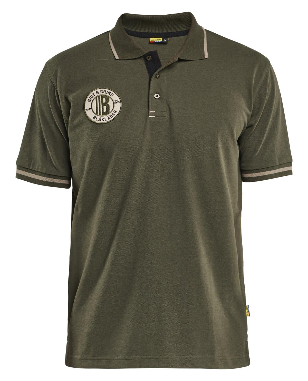 Blaklader Limited Edition Grit & Grind Poloshirt 94021050 donker herfstgroen(4209)