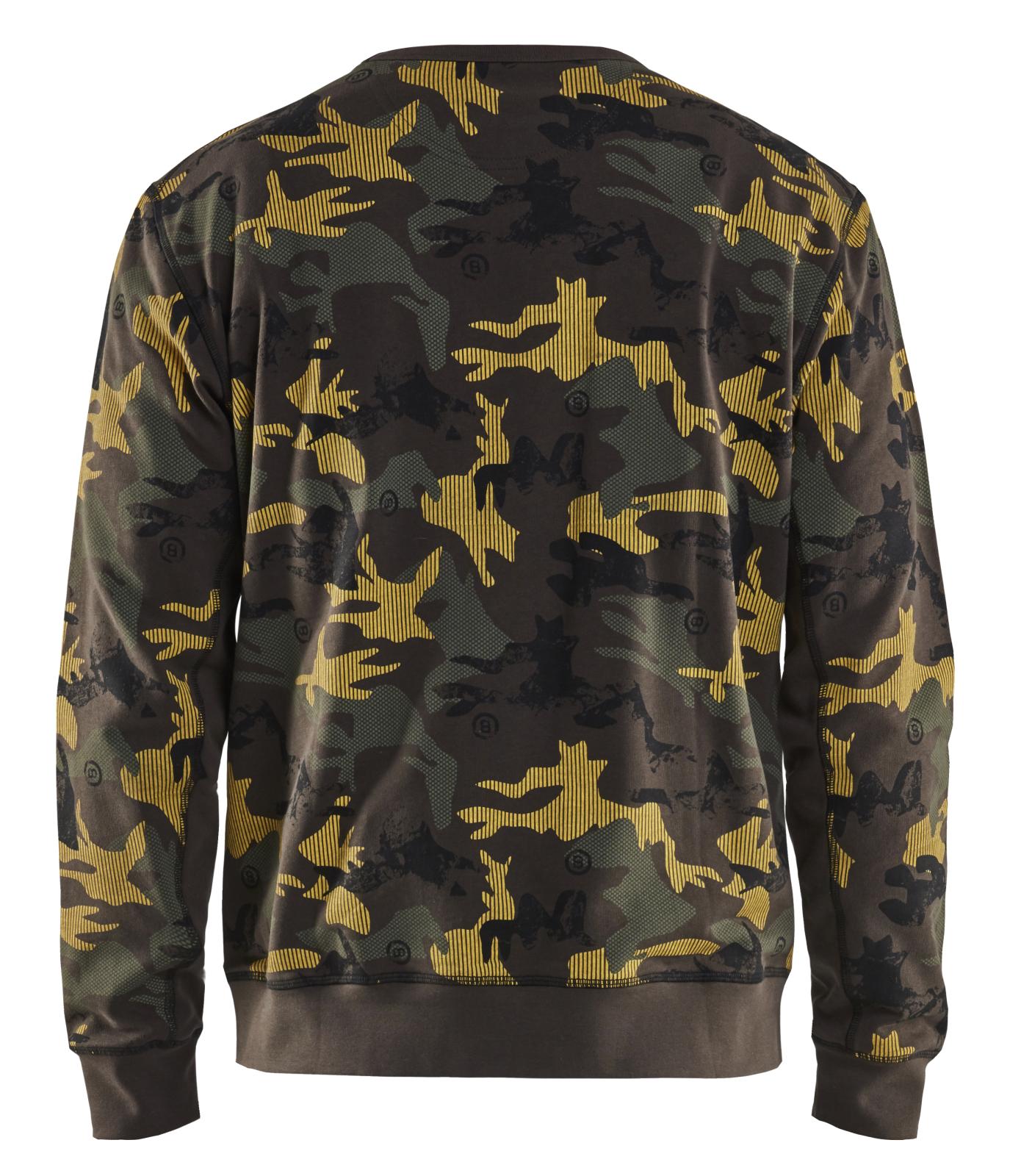 Blaklader Sweaters 94081158 groen-zwart(4599)