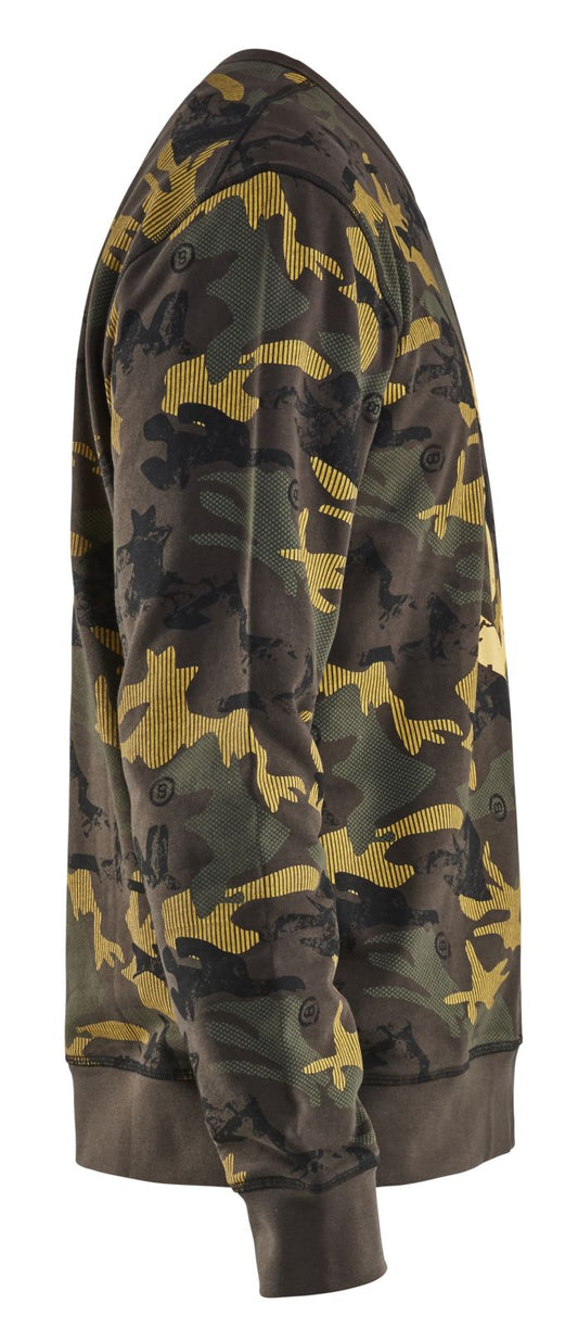 Blaklader Sweaters 94081158 groen-zwart(4599)