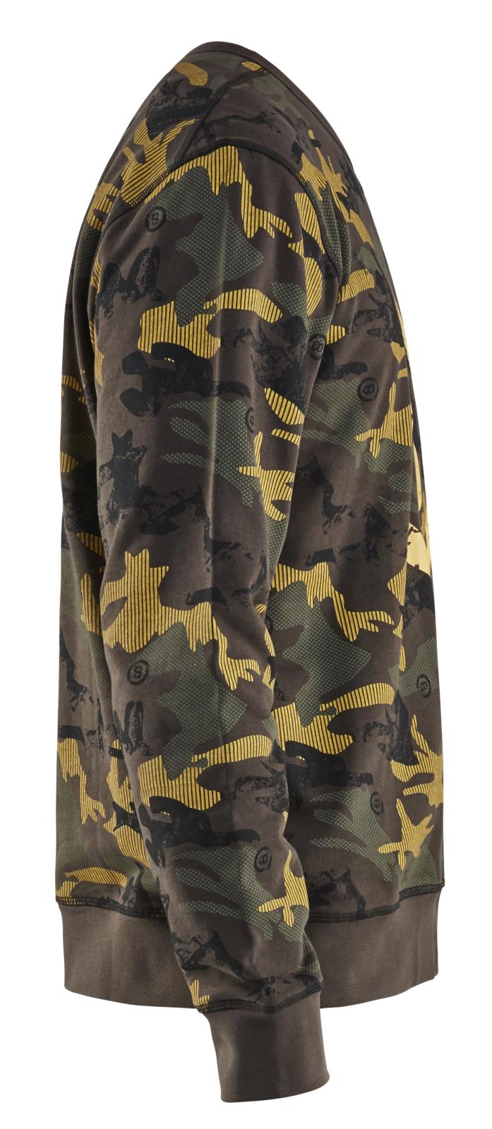 Blaklader Sweaters 94081158 groen-zwart(4599)