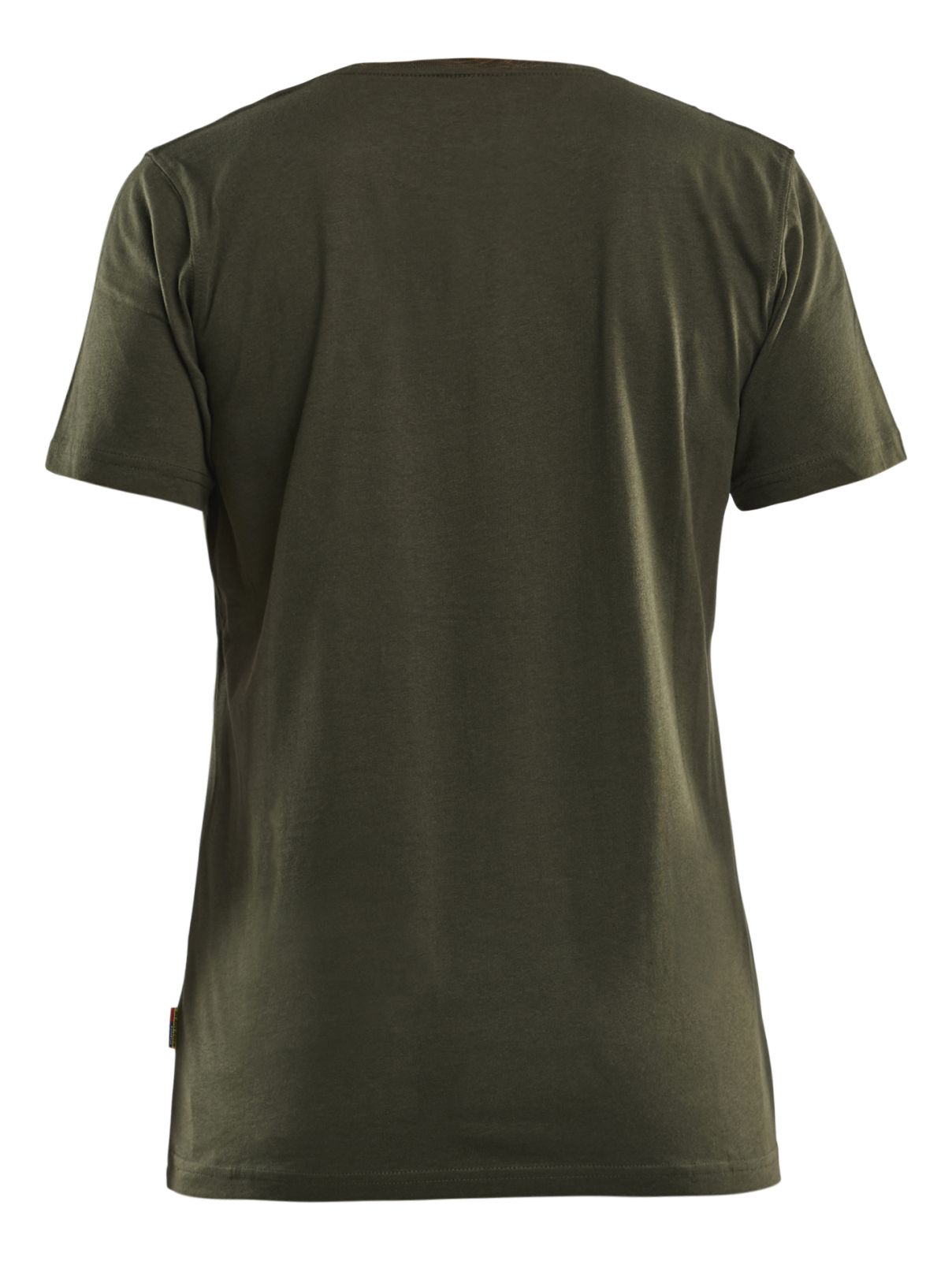 Blaklader Limited Edition Grit & Grind Dames T-shirt 94091042 donker herfstgroen(4209)