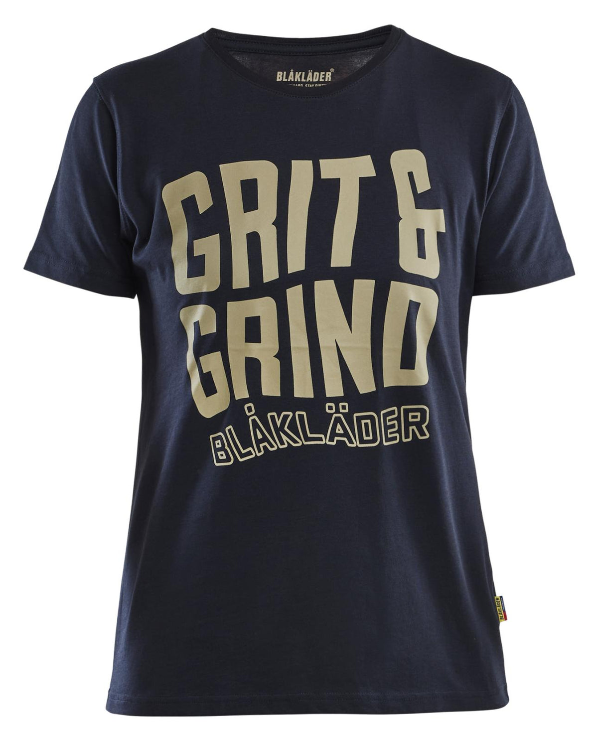 Blaklader Limited Edition Grit & Grind Dames T-shirt 94091042 donker marineblauw(8600)