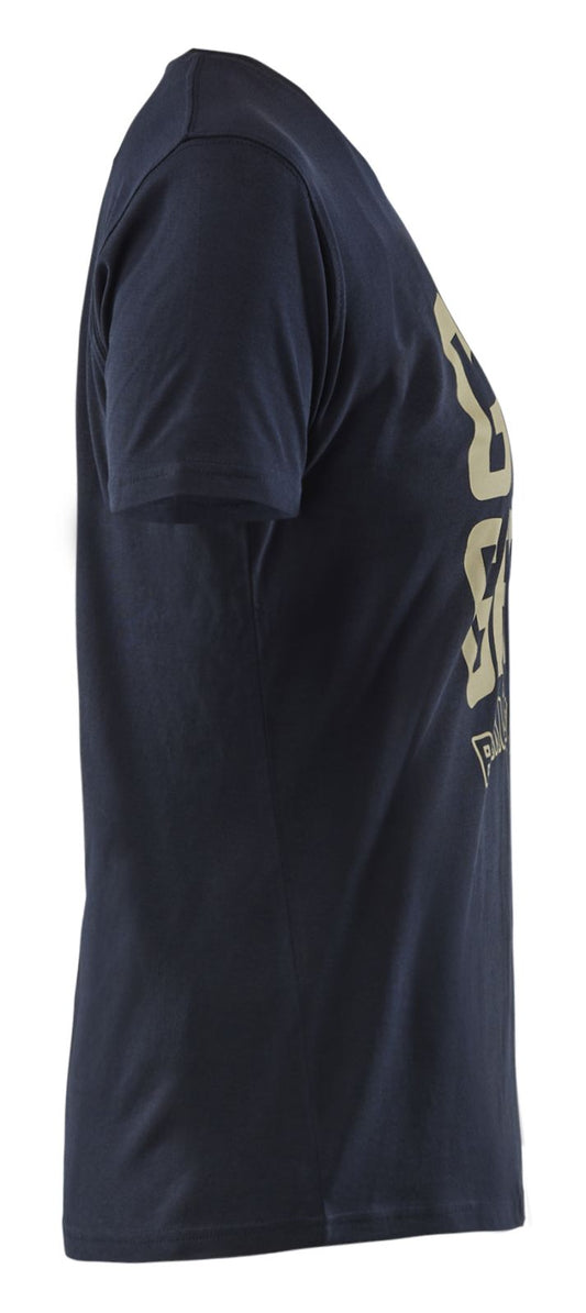 Blaklader Limited Edition Grit & Grind Dames T-shirt 94091042 donker marineblauw(8600)