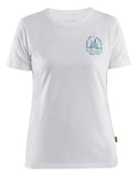 Blaklader Limited Edition Blåkläder Beach Club Dames T-shirt 94171042 wit(1000)