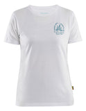 Blaklader Limited Edition Blåkläder Beach Club Dames T-shirt 94171042 wit(1000)