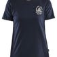 Blaklader Limited Edition Blåkläder Beach Club Dames T-shirt 94171042 donker marineblauw(8600)