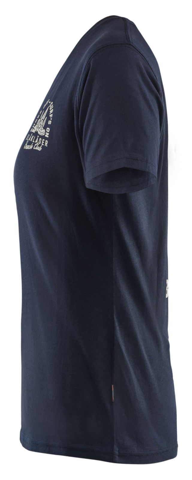 Blaklader Limited Edition Blåkläder Beach Club Dames T-shirt 94171042 donker marineblauw(8600)