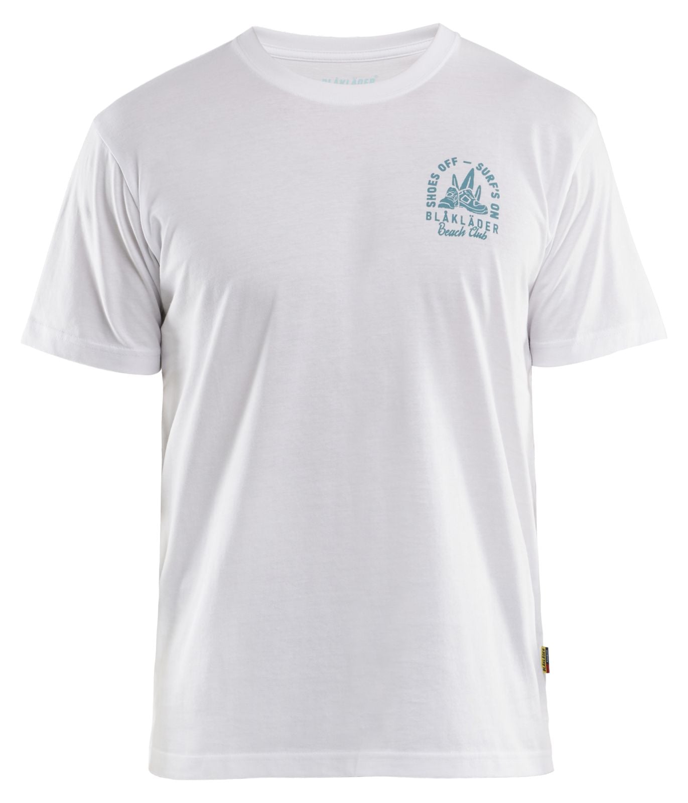 Blaklader Limited Edition T-shirt Blåkläder Beach Club T-shirt 94191042 wit(1000)