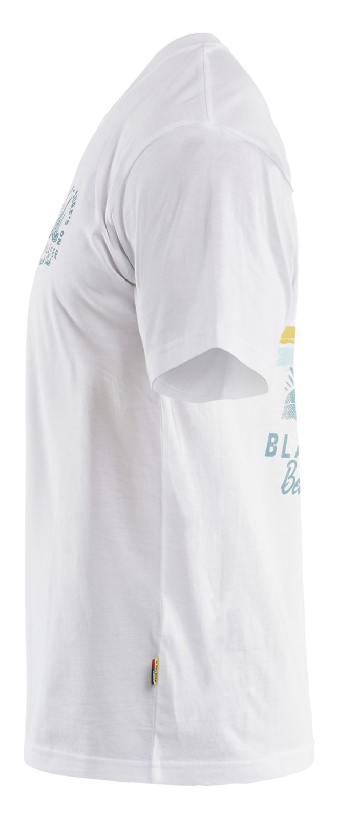 Blaklader Limited Edition T-shirt Blåkläder Beach Club T-shirt 94191042 wit(1000)
