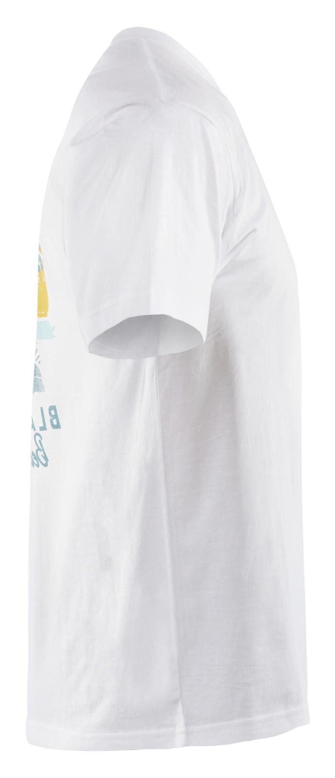 Blaklader Limited Edition Blåkläder Beach Club T-shirt 94191042 wit(1000)