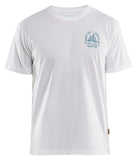 Blaklader Limited Edition Blåkläder Beach Club T-shirt 94191042 wit(1000)