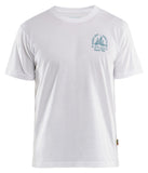 Blaklader Limited Edition Blåkläder Beach Club T-shirt 94191042 wit(1000)
