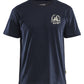 Blaklader Limited Edition T-shirt Blåkläder Beach Club T-shirt 94191042 donker marineblauw(8600)