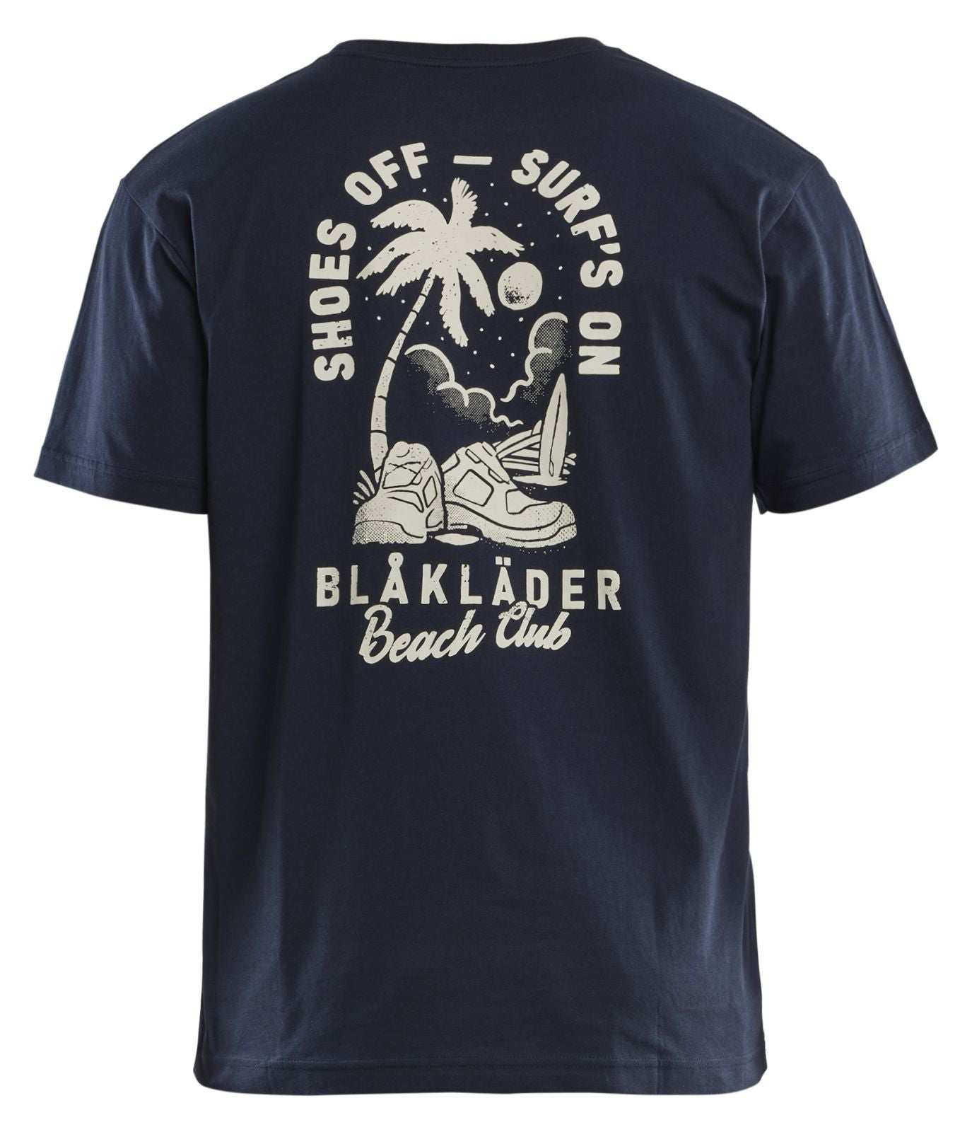 Blaklader Limited Edition T-shirt Blåkläder Beach Club T-shirt 94191042 donker marineblauw(8600)