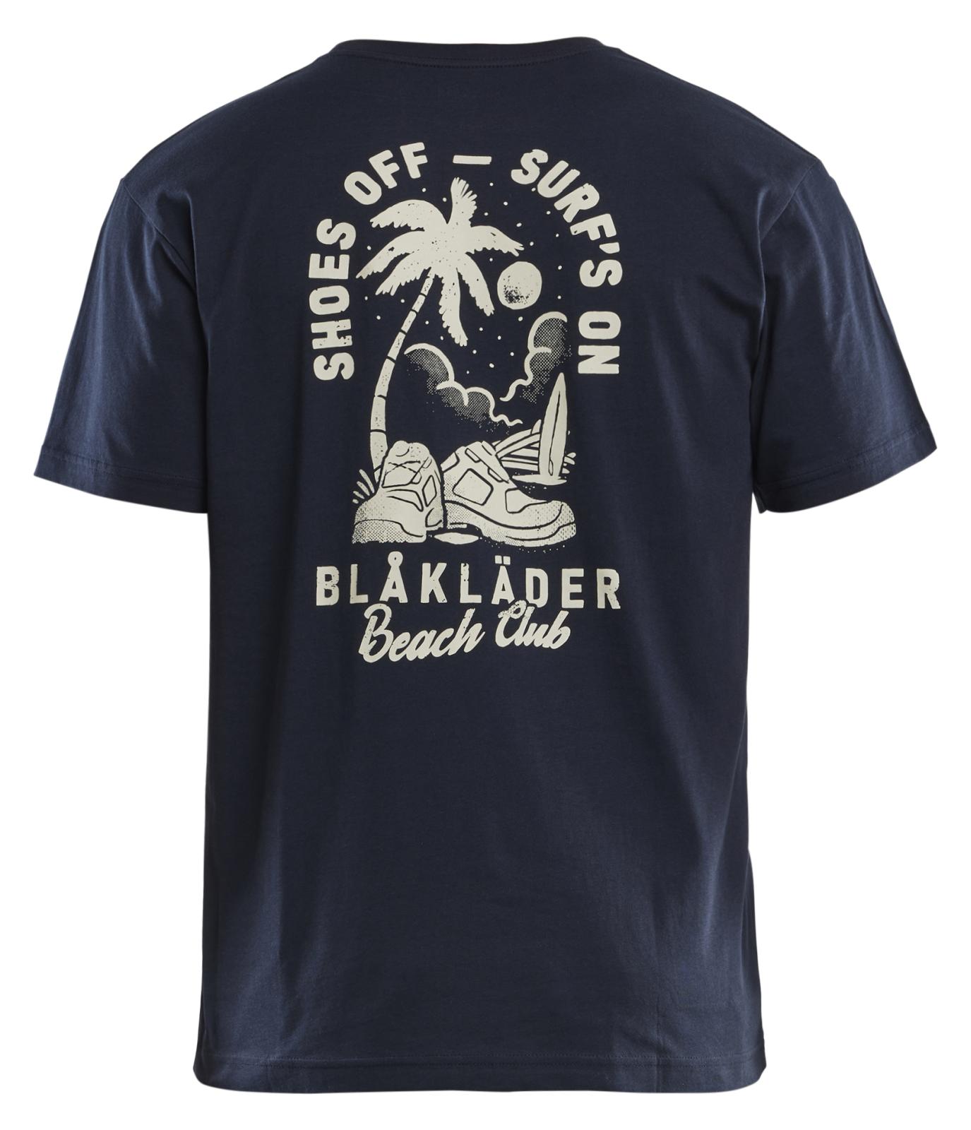 Blaklader Limited Edition Blåkläder Beach Club T-shirt 94191042 donker marineblauw(8600)