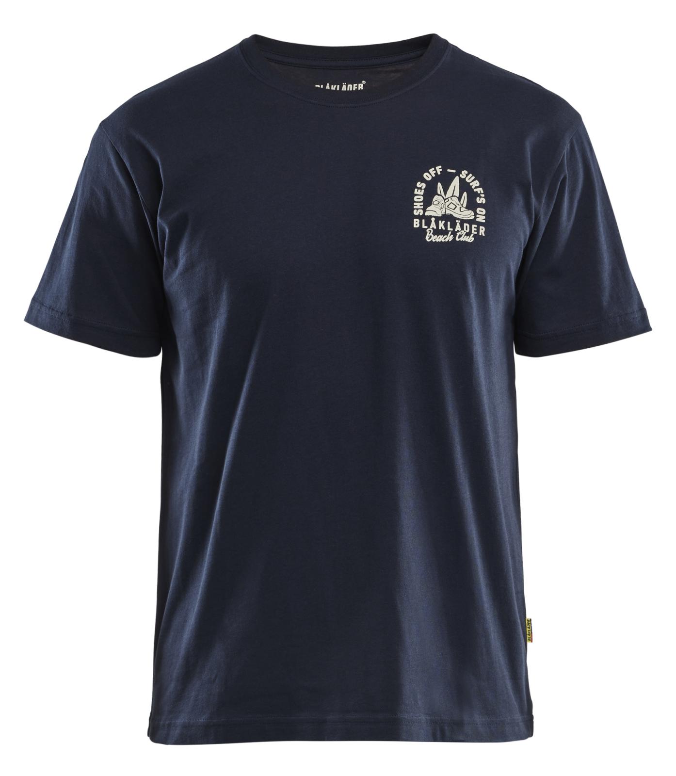 Blaklader Limited Edition Blåkläder Beach Club T-shirt 94191042 donker marineblauw(8600)