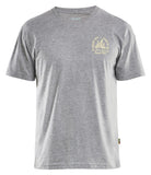Blaklader Limited Edition T-shirt Blåkläder Beach Club T-shirt 94191043 grijs melee(9000)