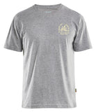 Blaklader Limited Edition Blåkläder Beach Club T-shirt 94191043 grijs melee(9000)