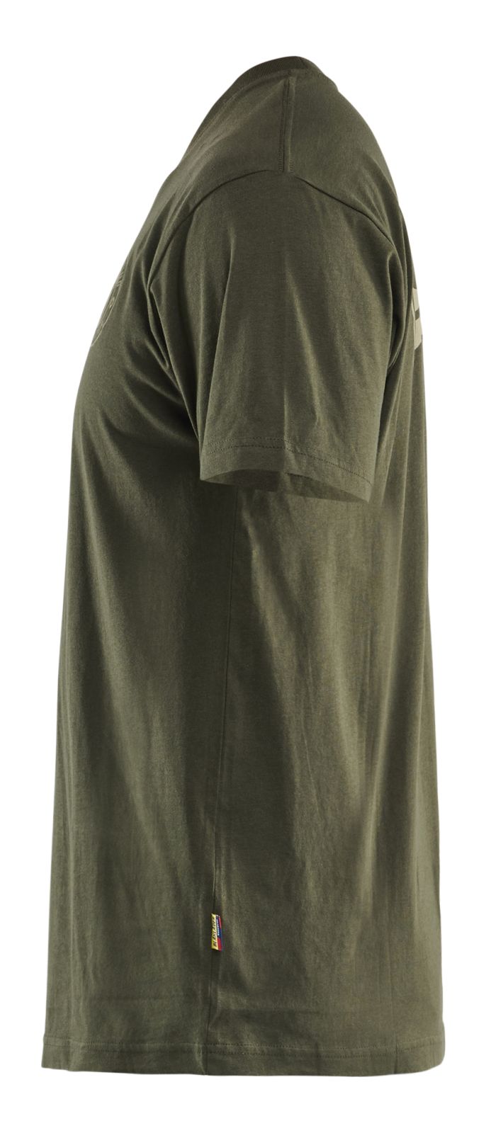 Blaklader Limited Edition T-shirt Grit Vlag T-shirt 94201042 donker herfstgroen(4209)