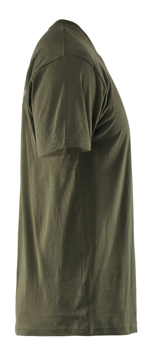 Blaklader Limited Edition T-shirt Grit Vlag T-shirt 94201042 donker herfstgroen(4209)