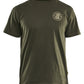 Blaklader Limited Edition T-shirt Grit Vlag T-shirt 94201042 donker herfstgroen(4209)
