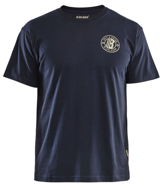 Blaklader Limited Edition T-shirt Grit Vlag T-shirt 94201042 donker marineblauw(8600)