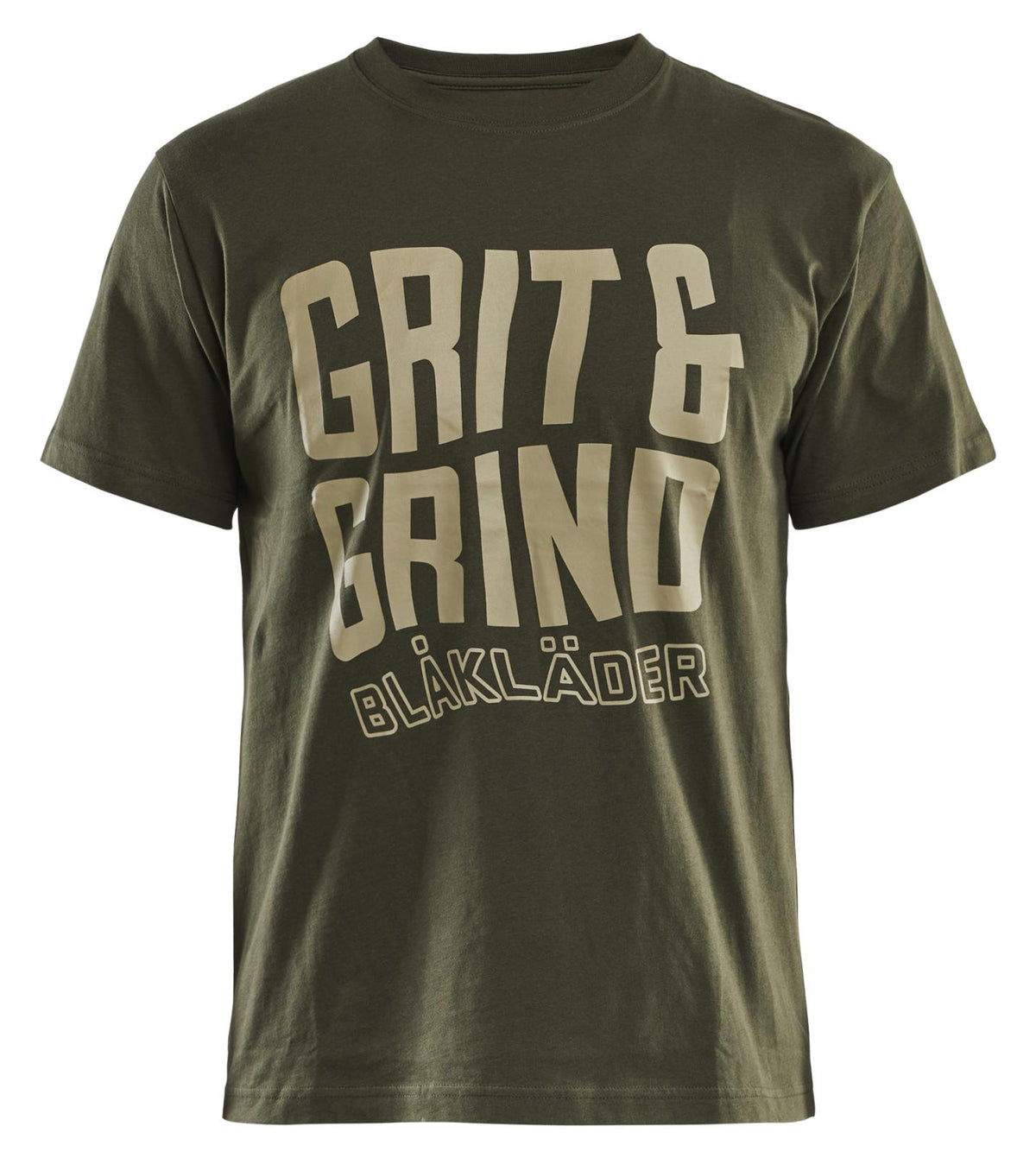 Blaklader Limited Edition Grit & Grind T-shirt 94211042 donker herfstgroen(4209)