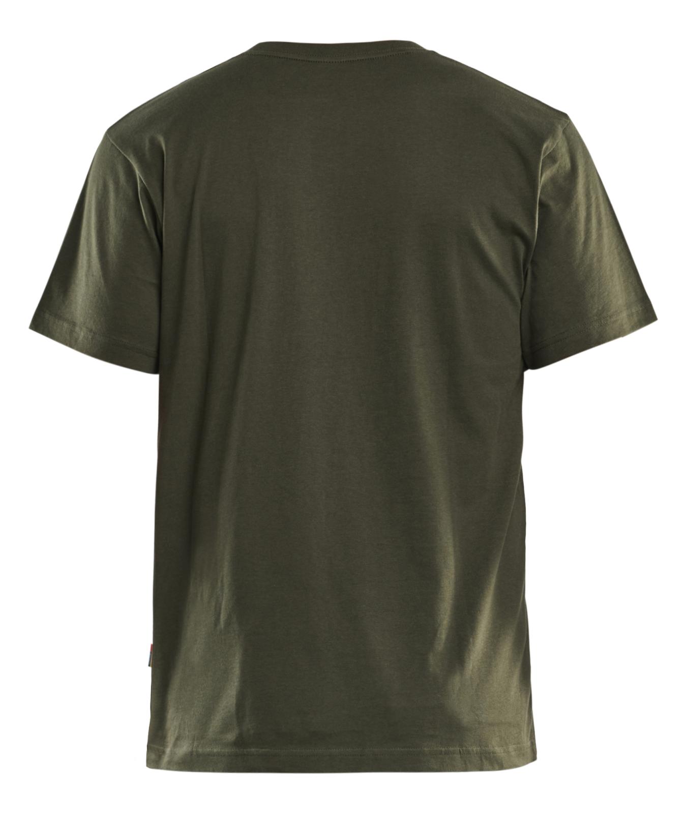 Blaklader Limited Edition Grit & Grind T-shirt 94211042 donker herfstgroen(4209)
