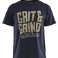 Blaklader Limited Edition Grit & Grind T-shirt 94211042 donker marineblauw(8600)