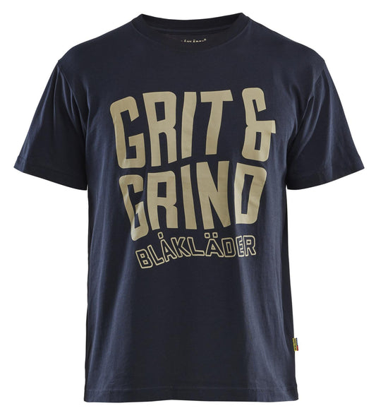 Blaklader Limited Edition Grit & Grind T-shirt 94211042 donker marineblauw(8600)
