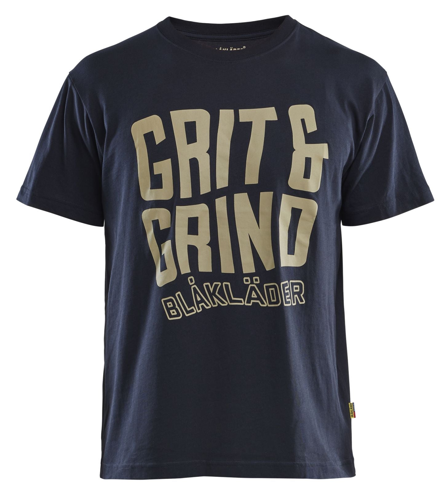Blaklader Limited Edition T-shirt Grit & Grind T-shirt 94211042 donker marineblauw(8600)