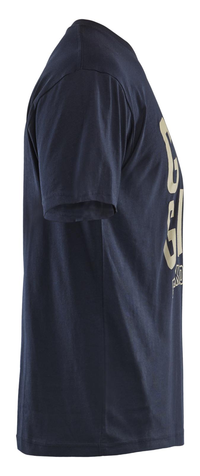 Blaklader Limited Edition Grit & Grind T-shirt 94211042 donker marineblauw(8600)