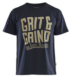 Blaklader Limited Edition Grit & Grind T-shirt 94211042 donker marineblauw(8600)