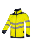 Sioen softshell Aborg HiVis fluo geel-marine