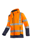 Sioen Jassen Fuller  fluo oranje-marineblauw