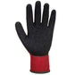 Portwest Handschoenen A100 rood-zwart(R8)