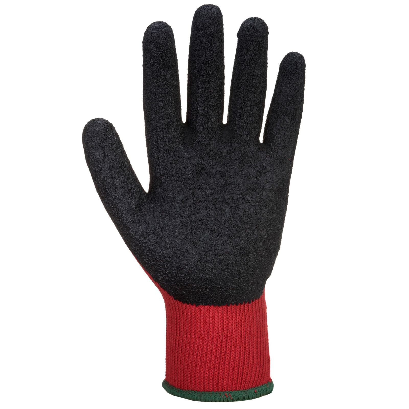 Portwest Handschoenen A100 rood-zwart(R8)