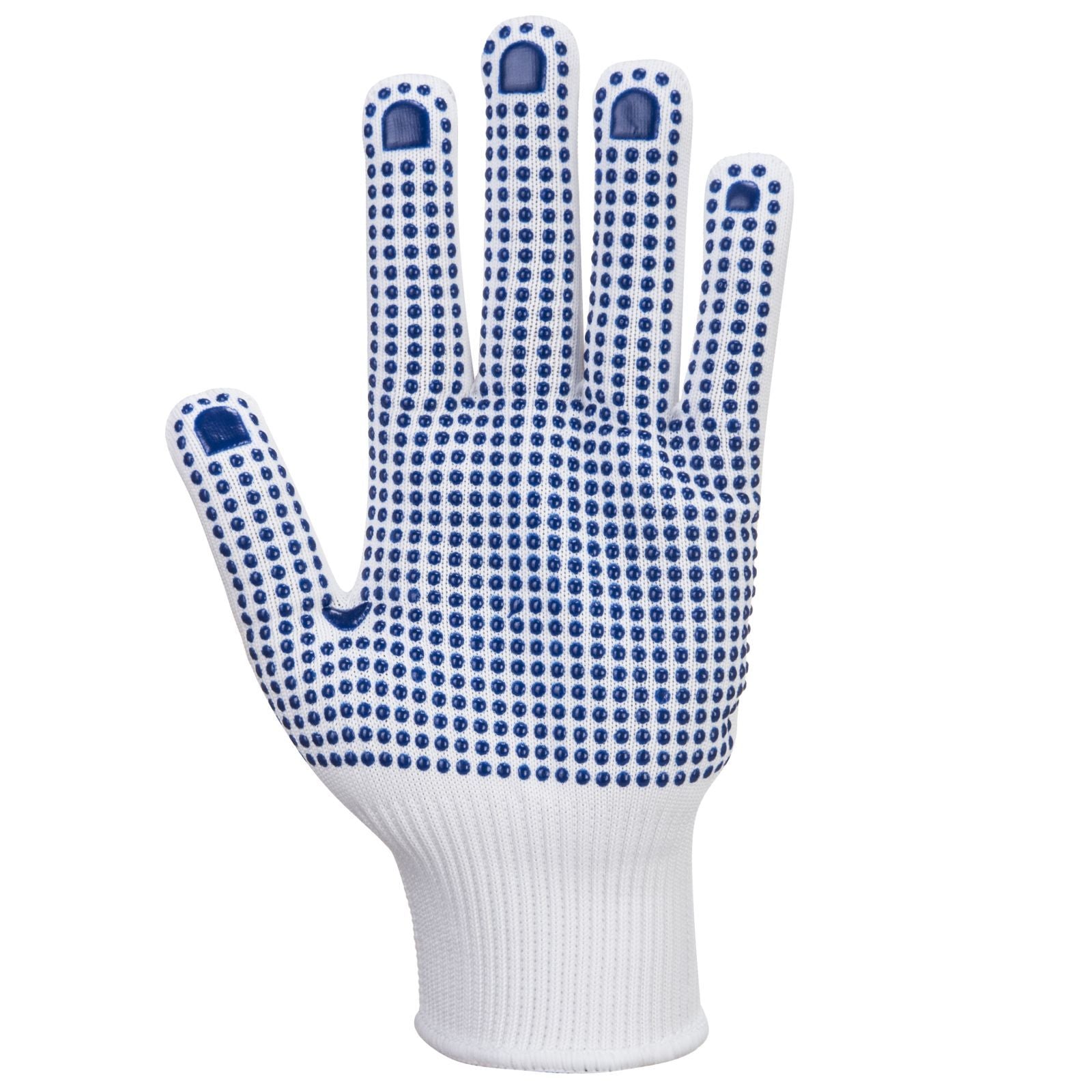 Portwest Handschoenen A110 wit-blauw(WB)