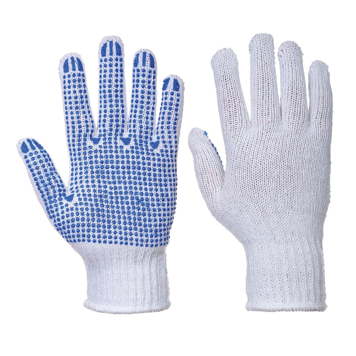 Portwest Handschoenen A111 wit-blauw(WB)
