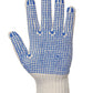 Portwest Handschoenen A111 wit-blauw(WB)