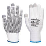 Portwest handschoenen A118 hitte touchscreen 12pk wit-grijs(W7)