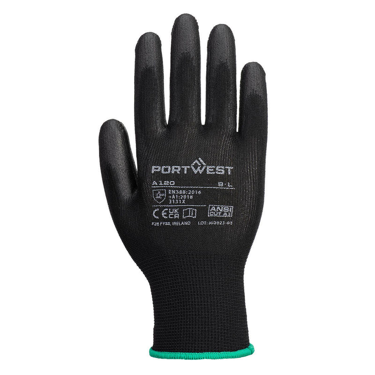 Portwest Handschoenen A120 zwart(BK)