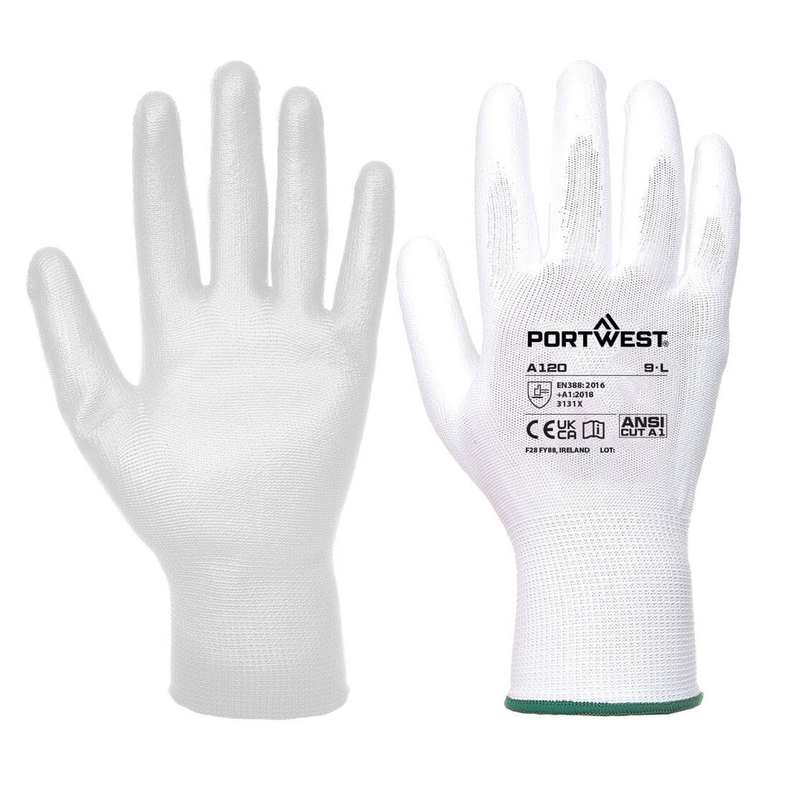 Portwest Handschoenen A120 wit(WH)