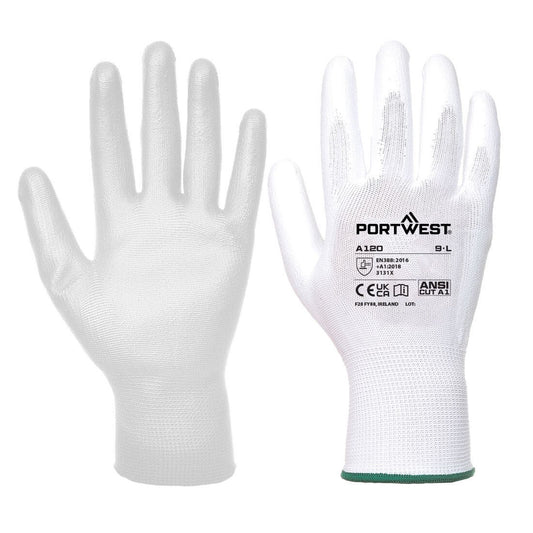Portwest Handschoenen A120 wit(WH)