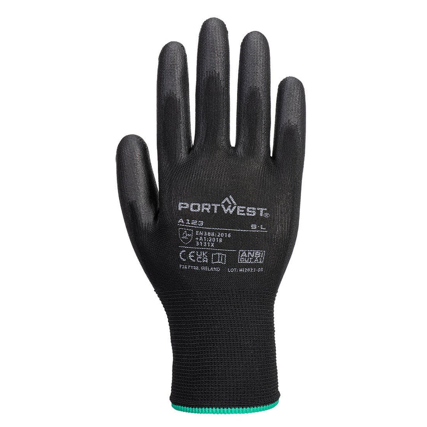 Portwest Handschoenen A123 144 paar zwart(K8)
