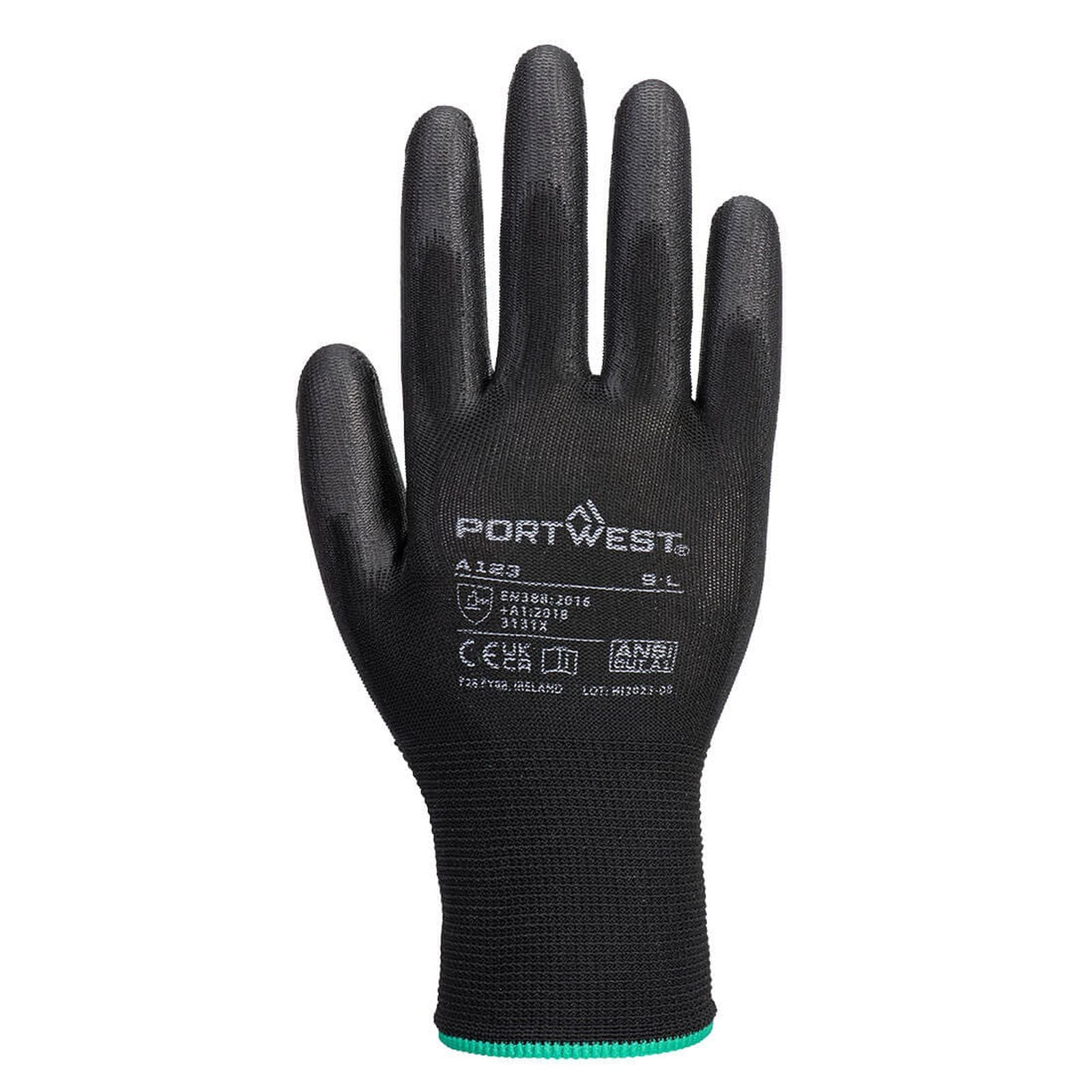 Portwest Handschoenen A123 144 paar zwart(K8)