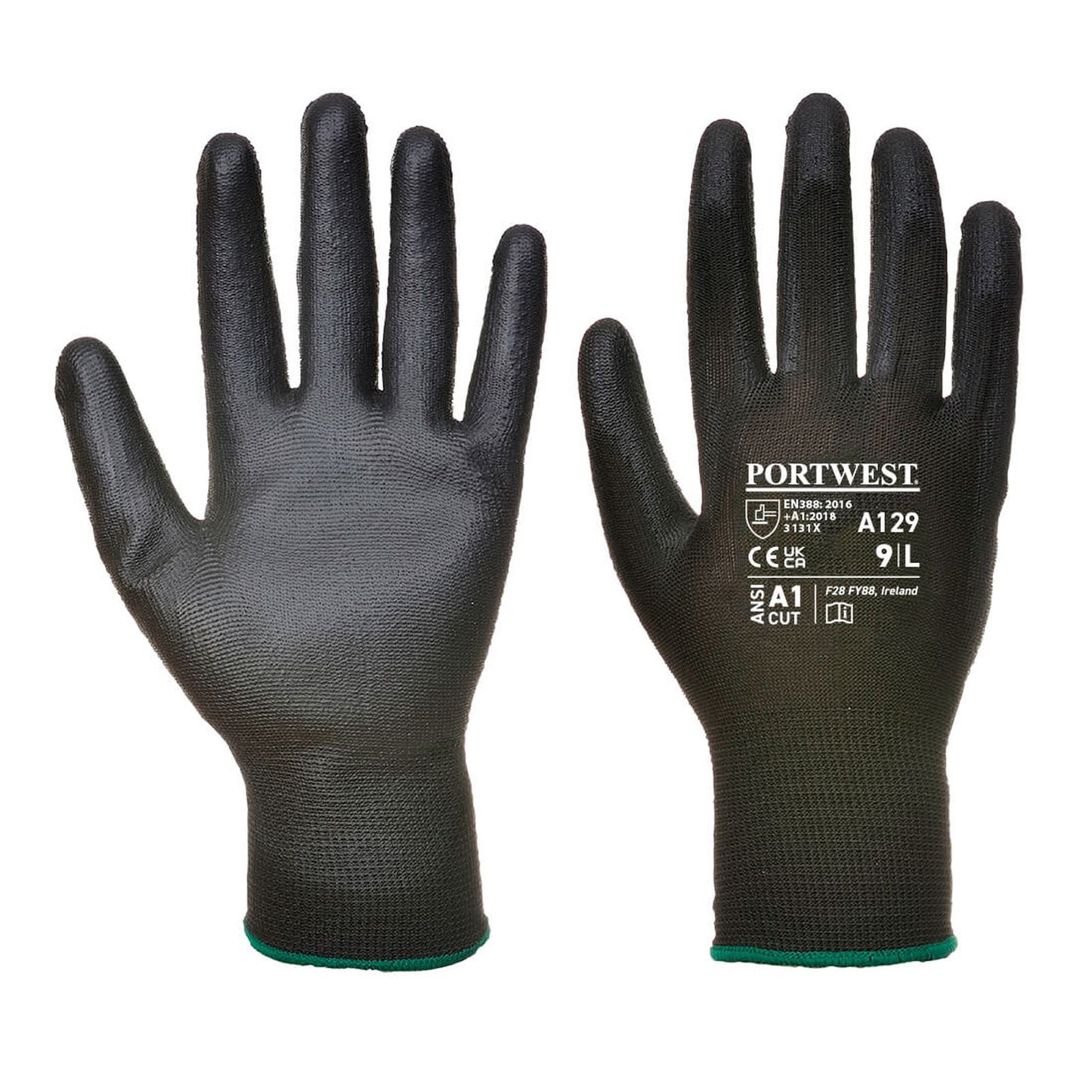 Portwest Handschoenen A129 480 paar zwart(BK)