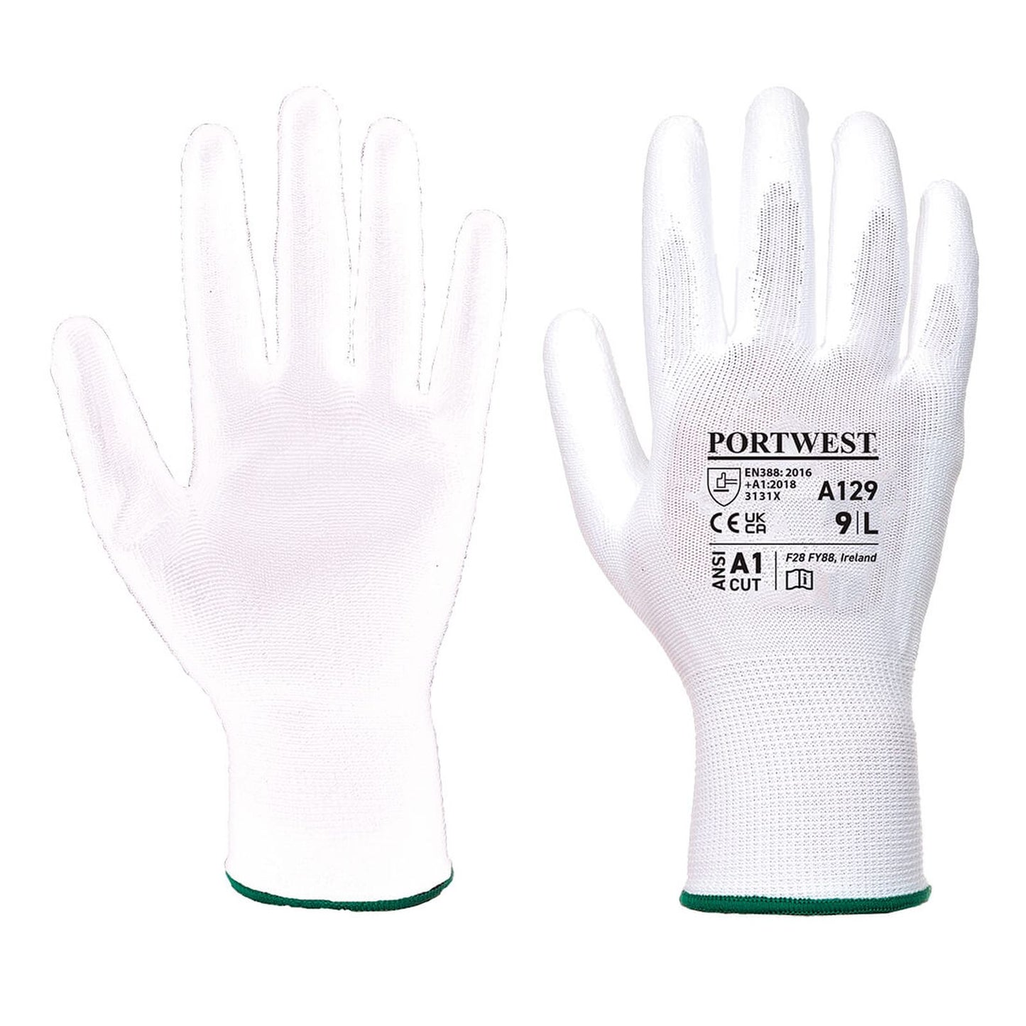 Portwest Handschoenen A129 480 paar wit(WH)
